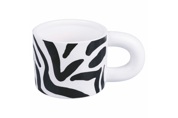 SAFARI ZEBRA PATTERN MUG 380 ML - 5922919