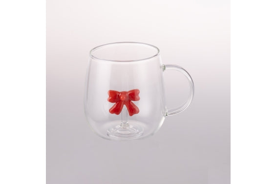 3D BOW BOROSILICATE MUG 450ML - 5924297