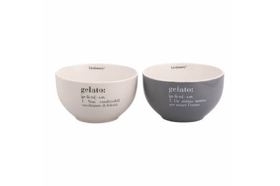 VICTIONARY SET OF 2 ICE CREAM CUPS - 5924850