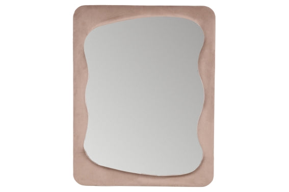 MORE AMOR WAVE MIRROR A 70X90CM CHOCOLATE - 5926156