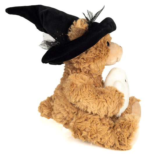 Halloween-knuffelbeer met spookje