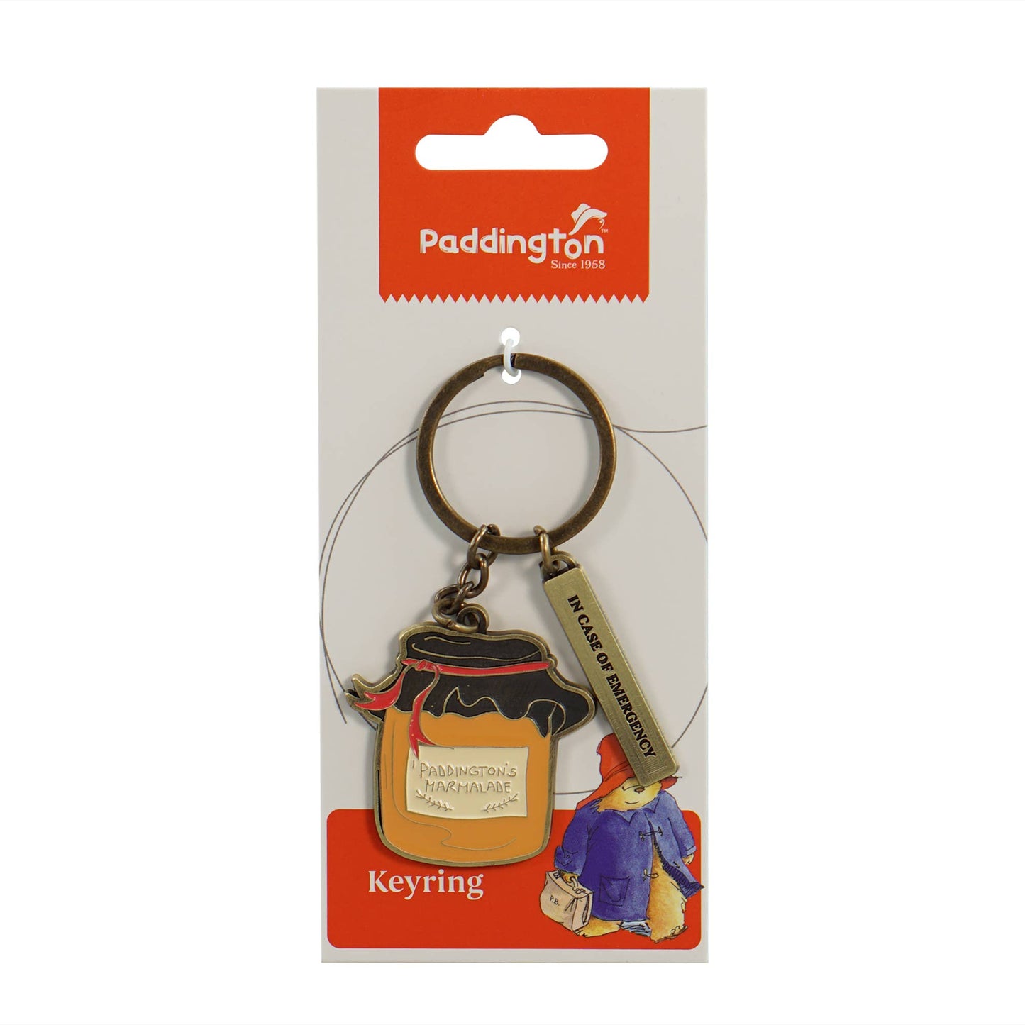 Paddington Marmalade Keyring