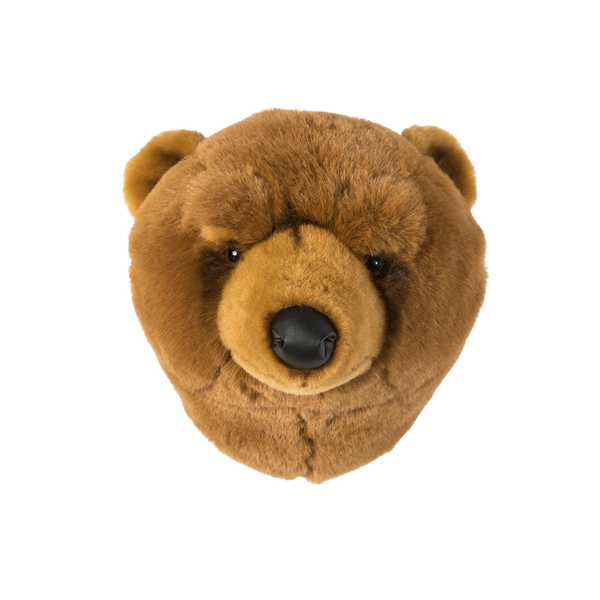Décoration Murale Peluche Oliver le Ours Brun - Wild & Soft