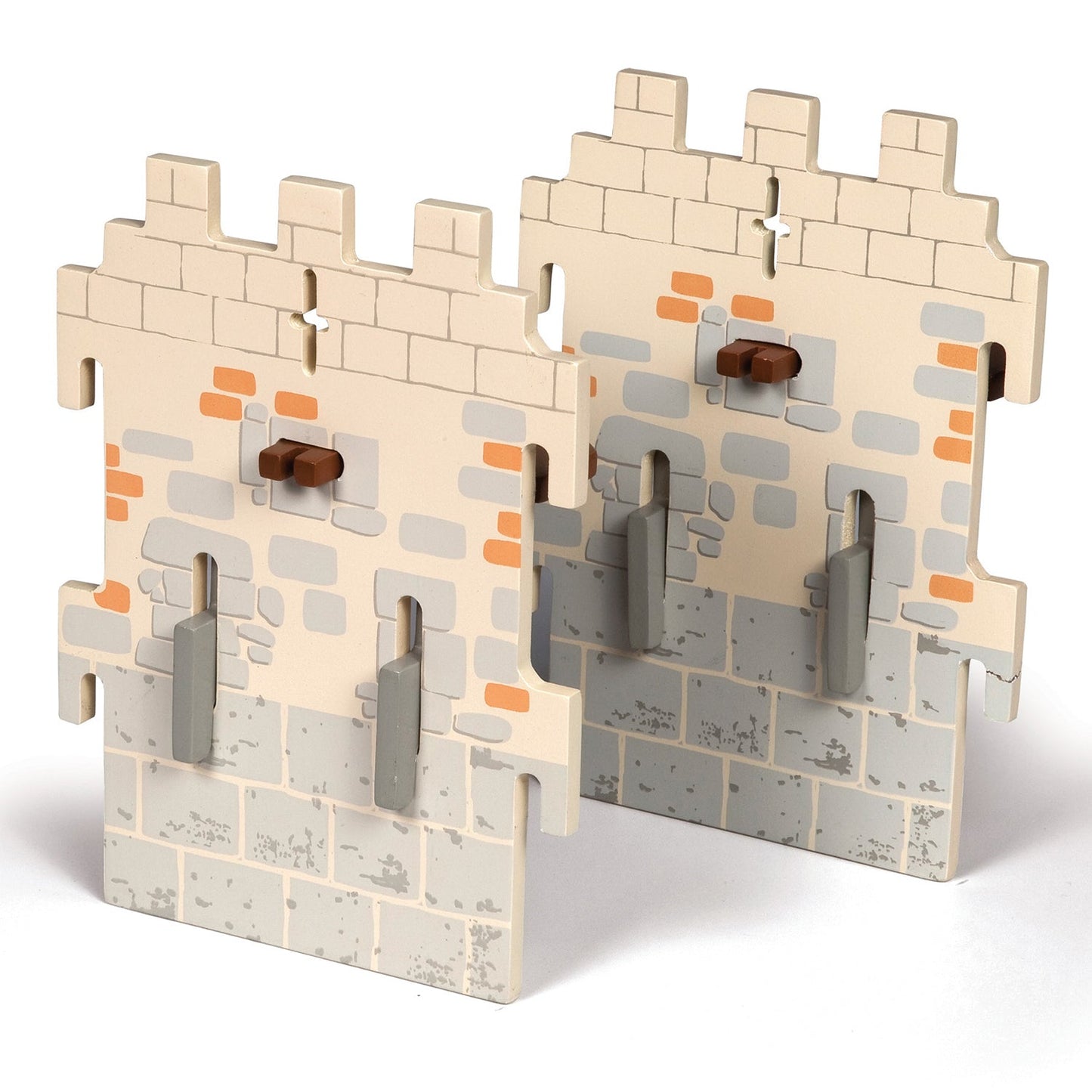 Set of 6 Château of the Master of Arms (2 small walls)