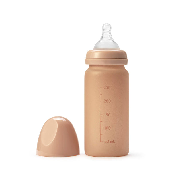 Blushing Pink glass bottle