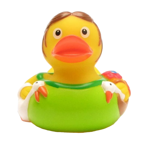 Duck Lison with geese