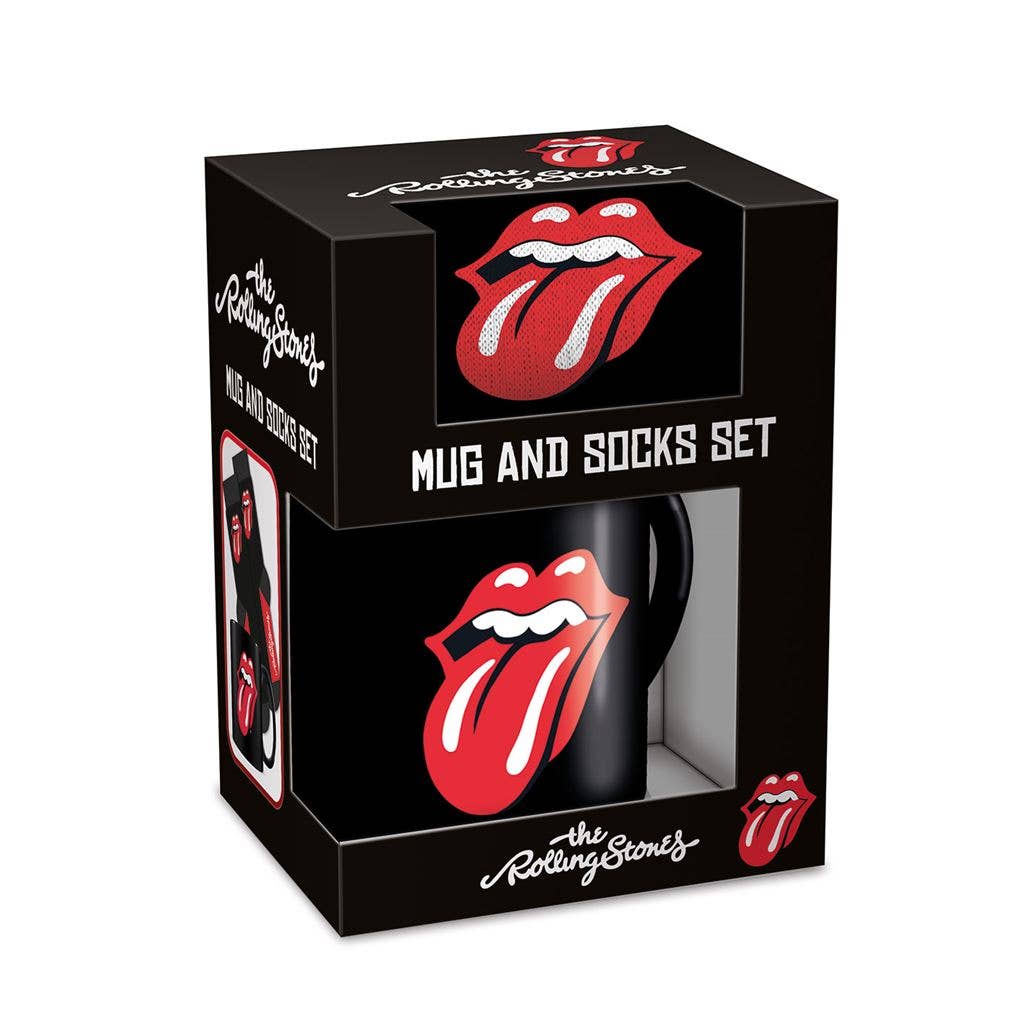 Ensemble de mugs et chaussettes The Rolling Stones (Tongue)