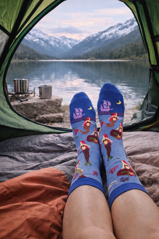 Chaussettes Sirènes au clair de Lune