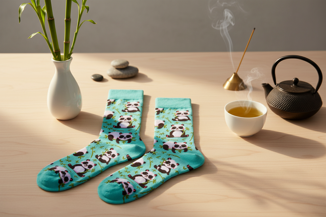 Cute Panda Socks