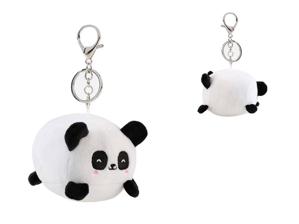 "Pandastic" Panda Plush Keychain