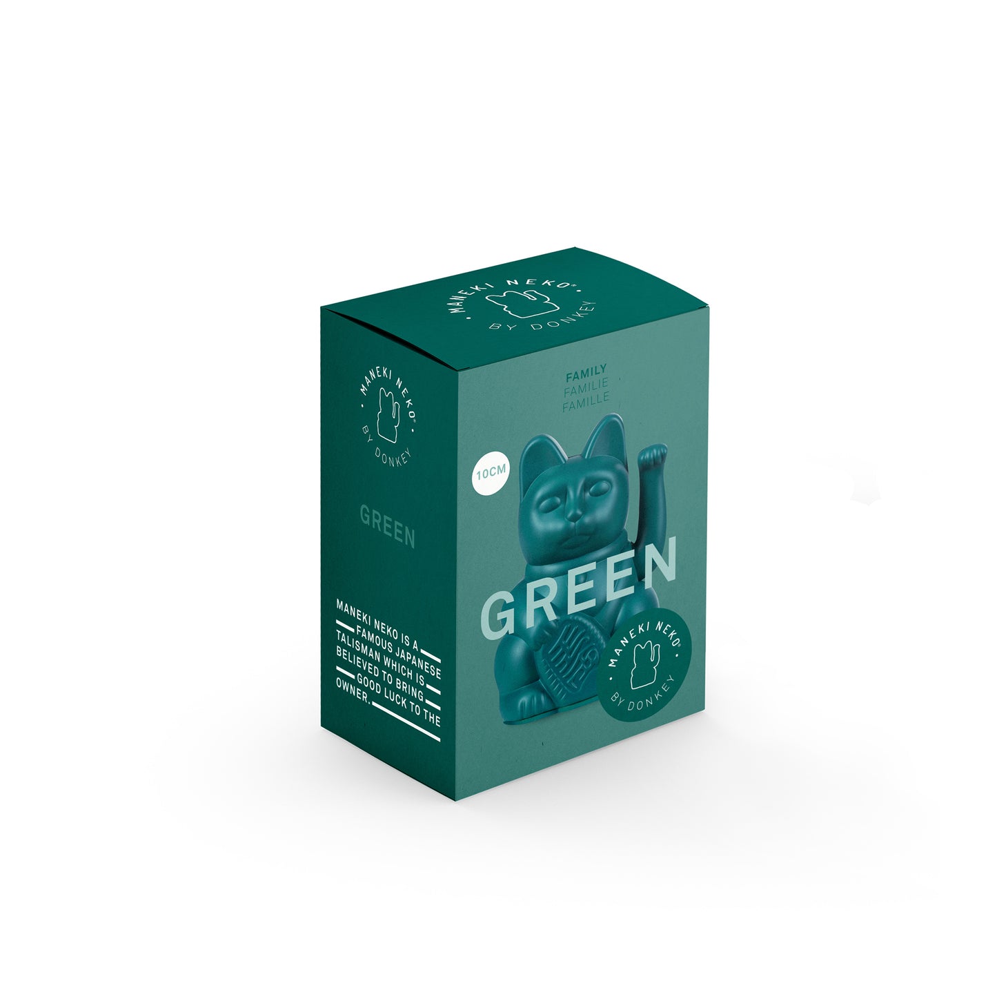 Mini Lucky Cat Green