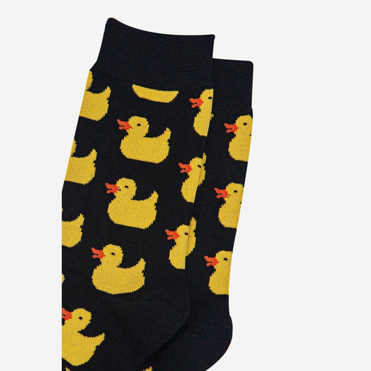 Rubber Duck Black Socks