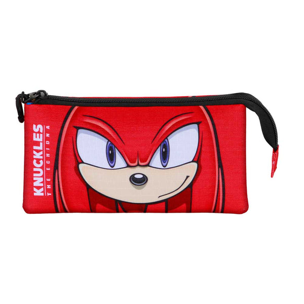 Trousse Triple SEGA Sonic le Hérisson – Knuckles Regard
