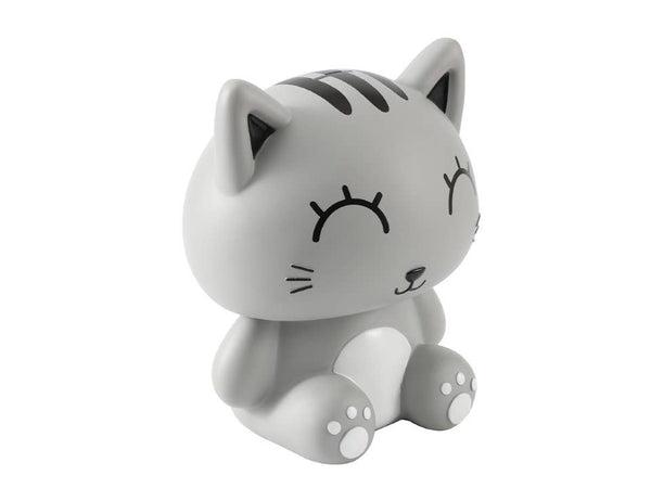Tirelire géante Chat gris