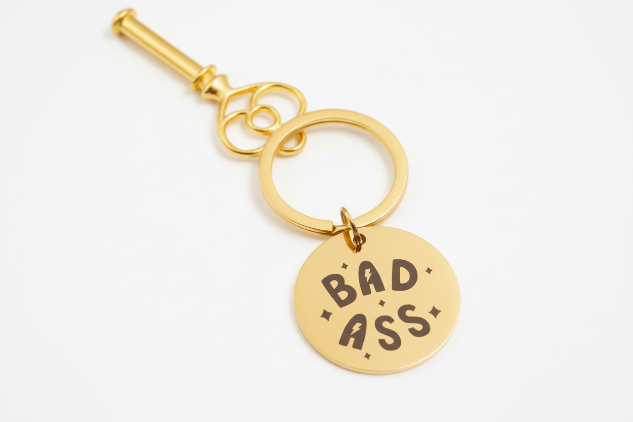 Badass Keychain