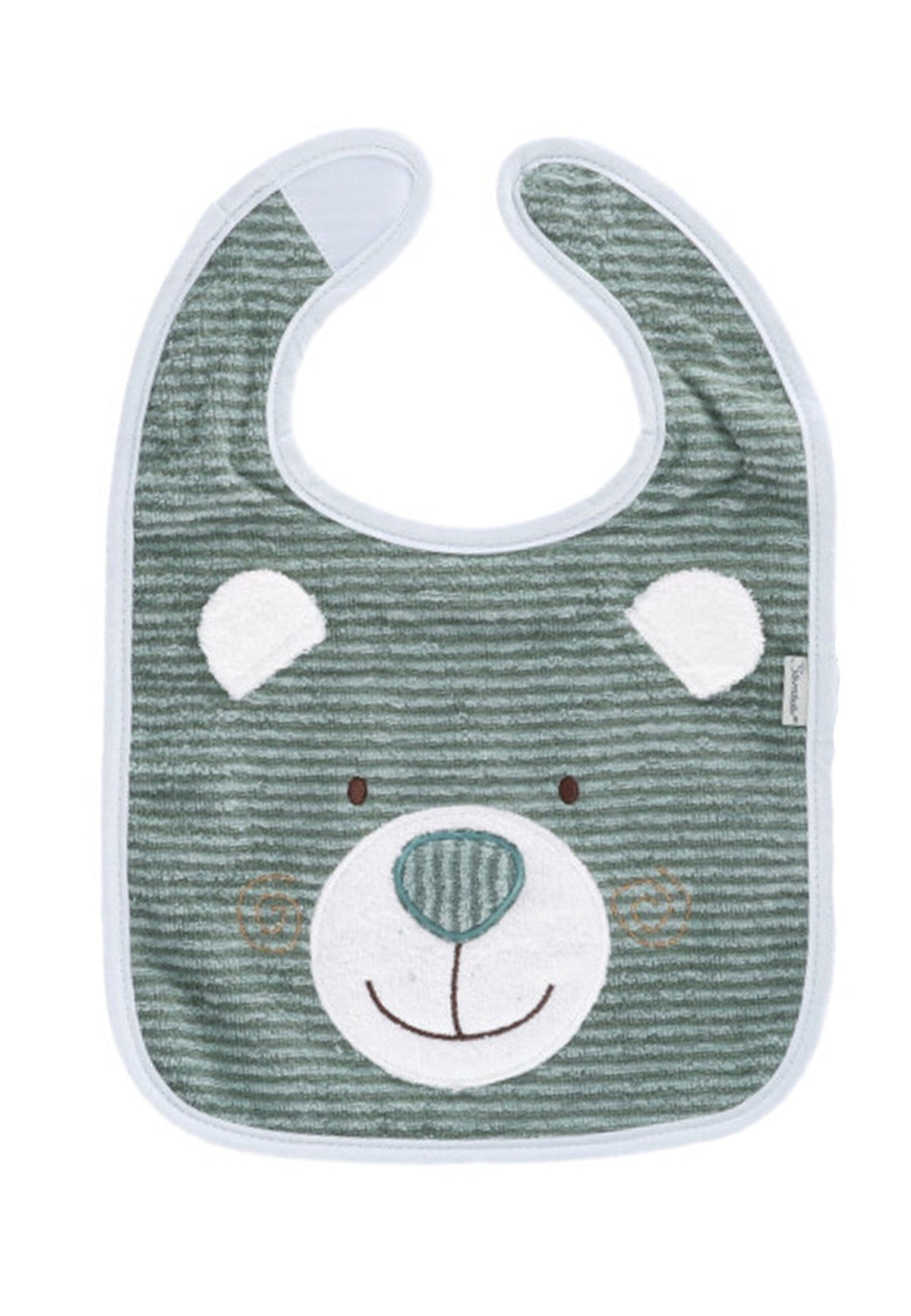 Bavoir Ours Ben à scratch - 26 x 38 cm – vue 4