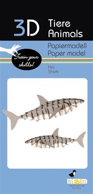 Modèle En Papier 3D - Requin