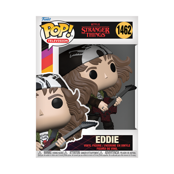 Funko Eddie avec Guitare – Stranger Things