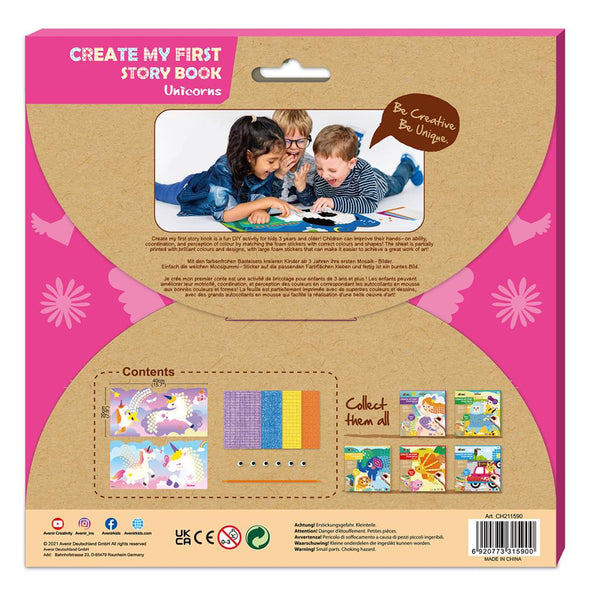 Junior Mosaic - I Create My First Story - Unicorns