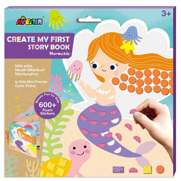 Junior Mosaic - I Create My First Tale - Mermaids