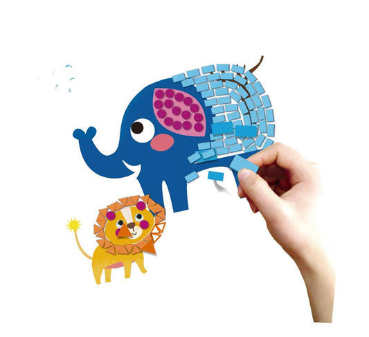 Junior Mosaic - I Create My First Story - Savage Animals