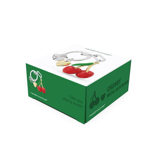 Cherry Charm Keychain