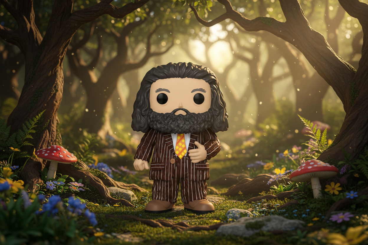 Pop! Super Rubeus Hagrid with Animal Skin Outfit