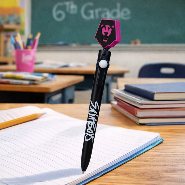 KPop Demon Hunters - Fidget pen incl. collectible figure - Saja Boys