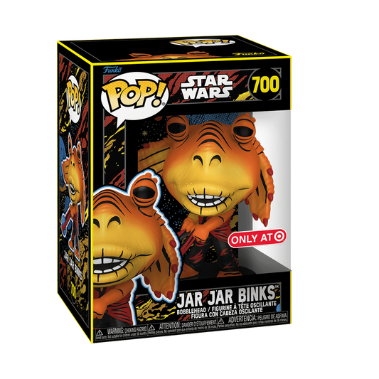 Pop! Jar Jar Binks avec Boom Balls (Retro)