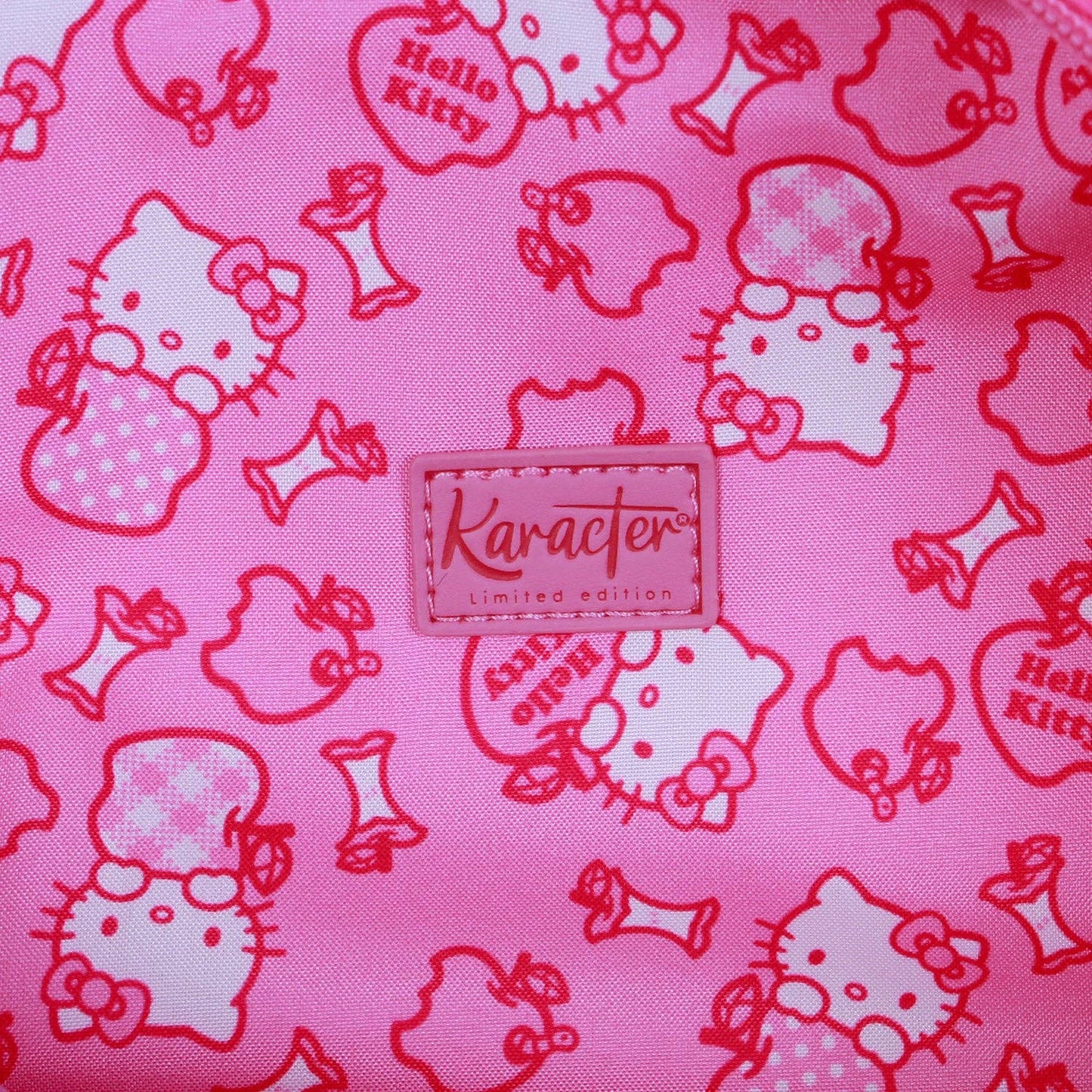 Hello Kitty Plüsch-Geldbörse – Erdbeere