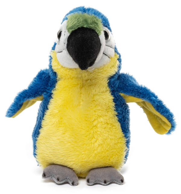Peluche Perroquet Bleu Uni Toys