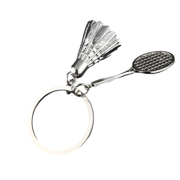 Badminton sleutelhanger