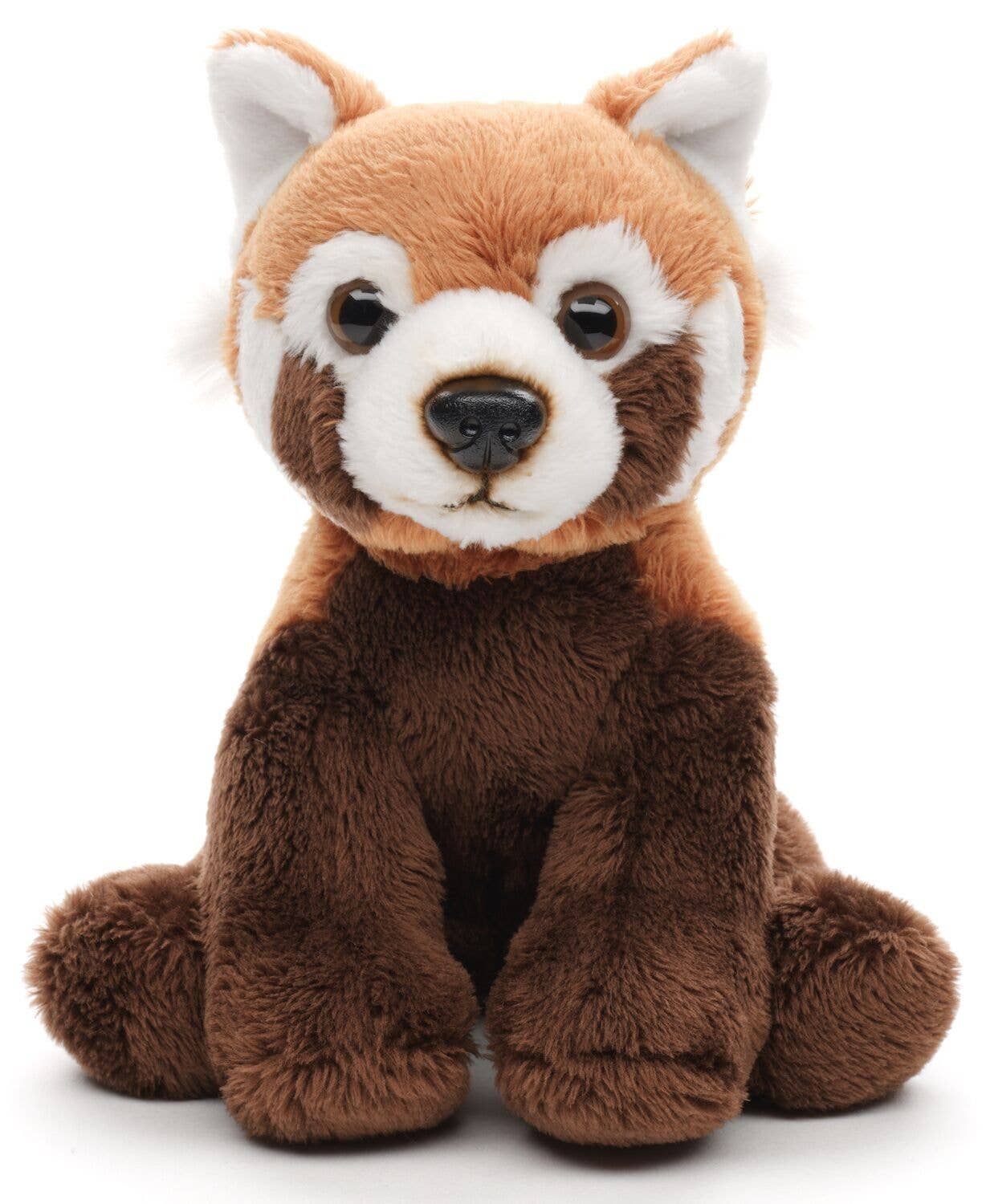 Pluche rode panda, zittend - knuffel/pluche