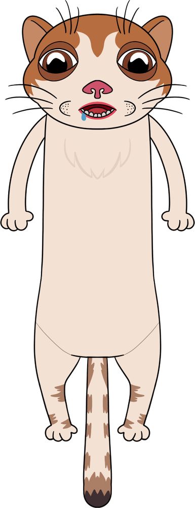 Tobs Bastardcat Plush (9in)