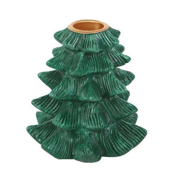 Green Fir Tree Candle Holder