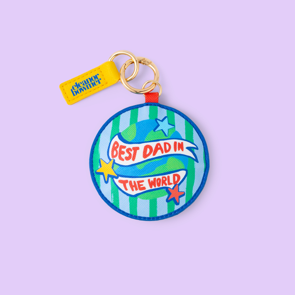 Best Dad in the World Keychain