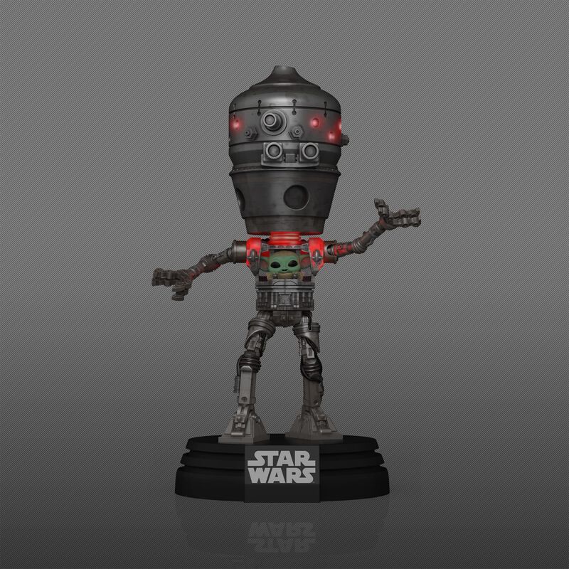 Pop! Deluxe Lights and Sounds IG-12 with Grogu