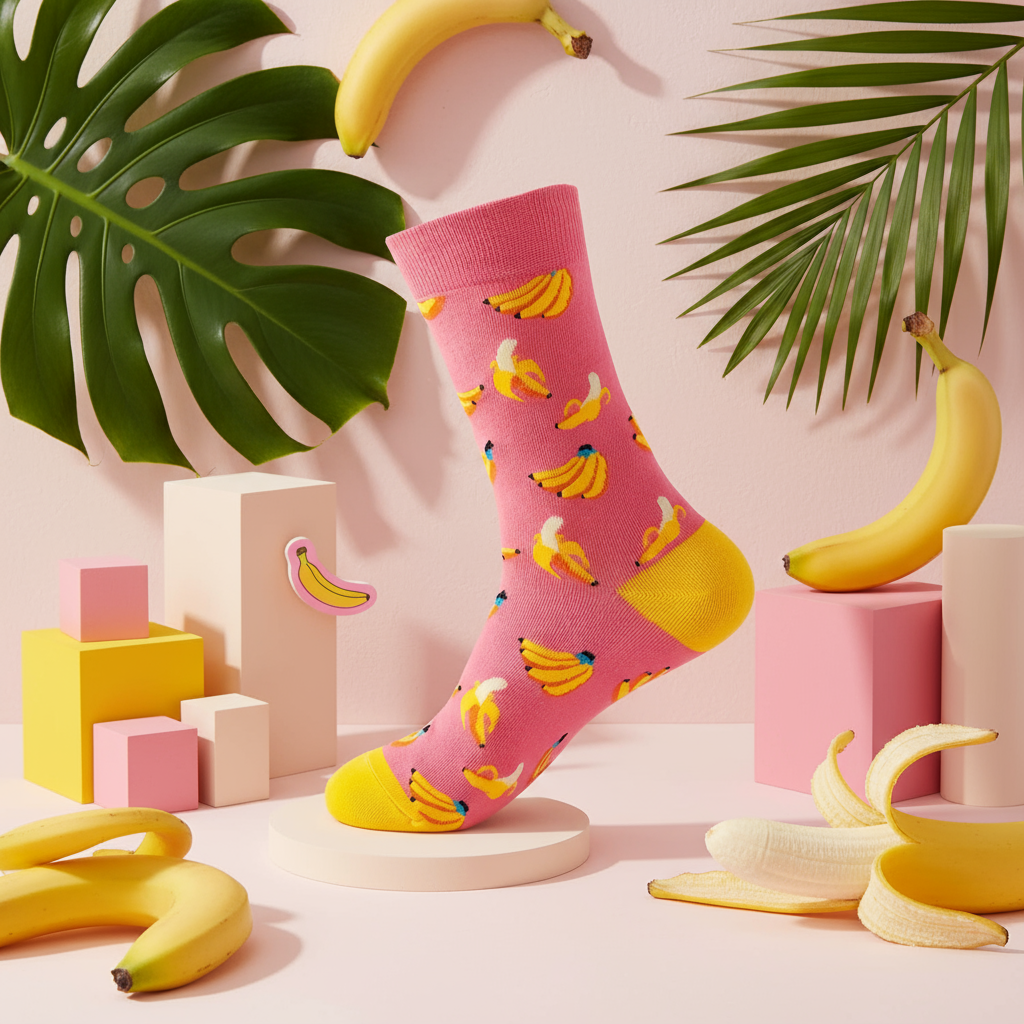 Chaussettes Bananes