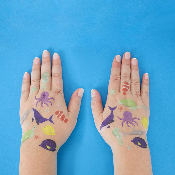 Tijdelijke tatoeages - Oceaan