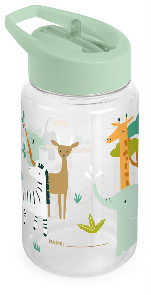 Waterfles met jungledieren