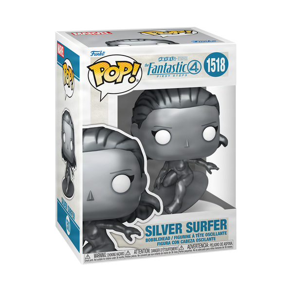 Funko Pop! Silver Surfer Fantastic Four First Steps #1518 - boîte