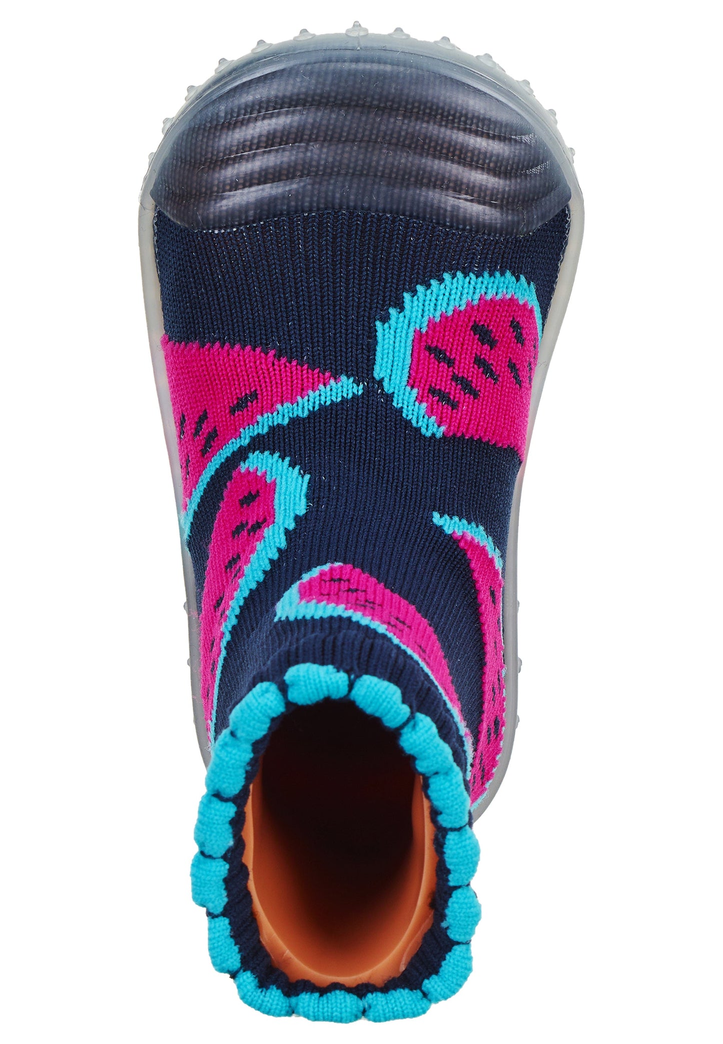 Chaussettes aventure Pastèques marine