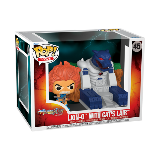 Pop! Town Lion-O with Cat's Lair - PRE-ORDER*