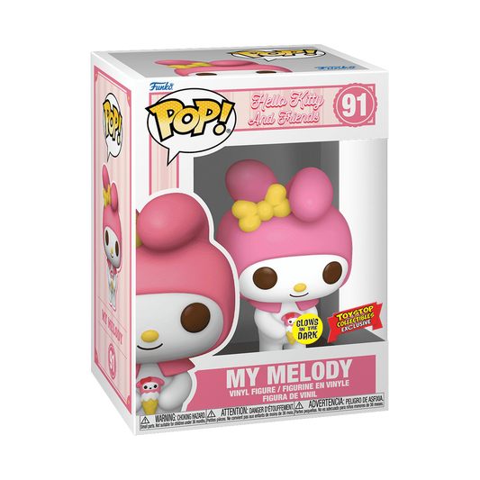 pop my melody with ice cream glow 91