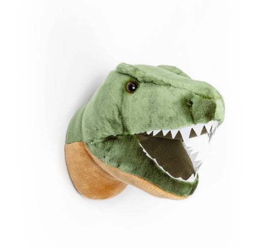 Hendrik the T-Rex Plush Wall Decoration
