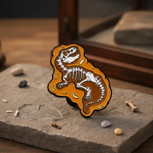 T-rex Fossil Pin