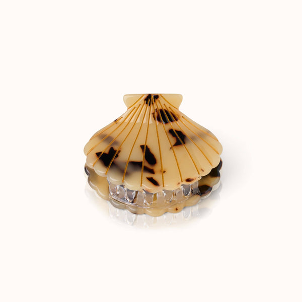 Leopard Shell Hair Clip