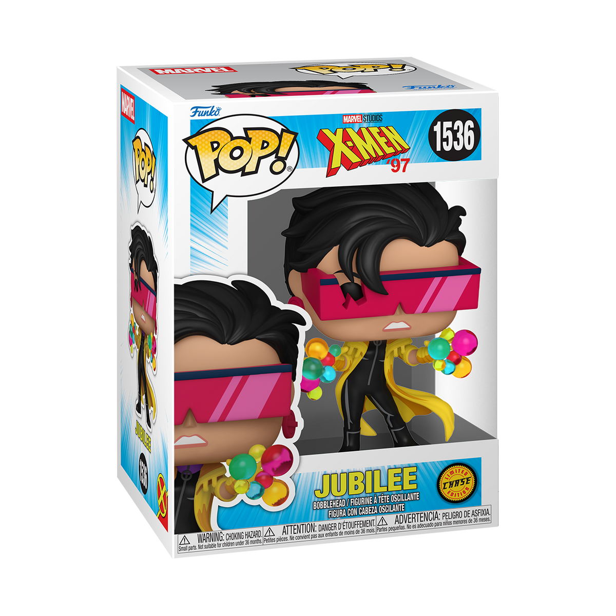 Funko Pop! Jubilee X-Men '97 #1536 - boîte variante Chase