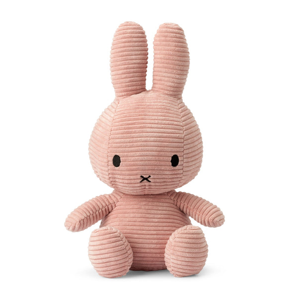 Miffy Corduroy Bunny Plush Toy M
