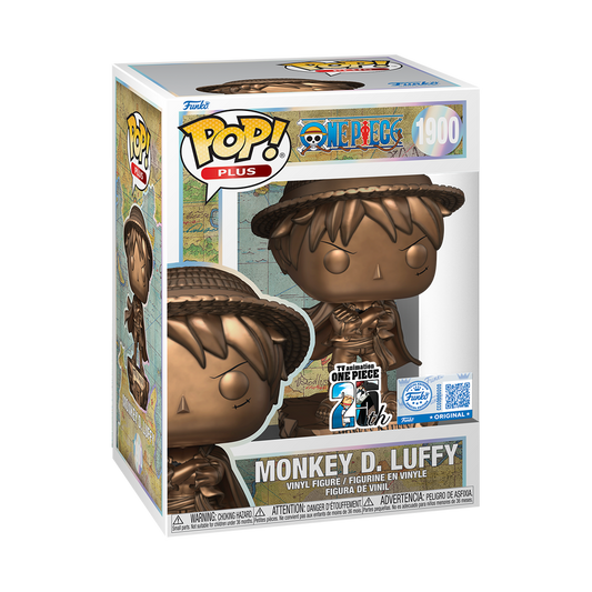 Pop! More Monkey D. Luffy Statue (Bronze)